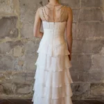 Robe de mariée année 20 Gatsby style vintage JEANNE alesandra paris