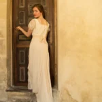 Robe de mariée vintage romantique année 30 bias cut HARRIETTE alesandra paris
